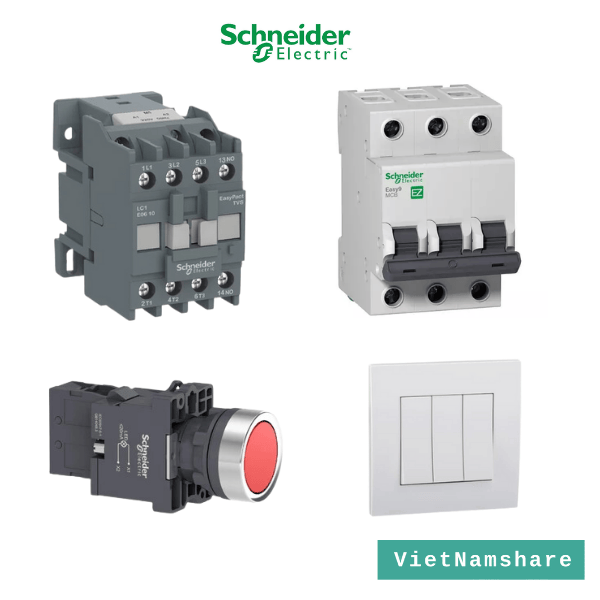 Thiết bị điện Schneider chính hãng trên shopee